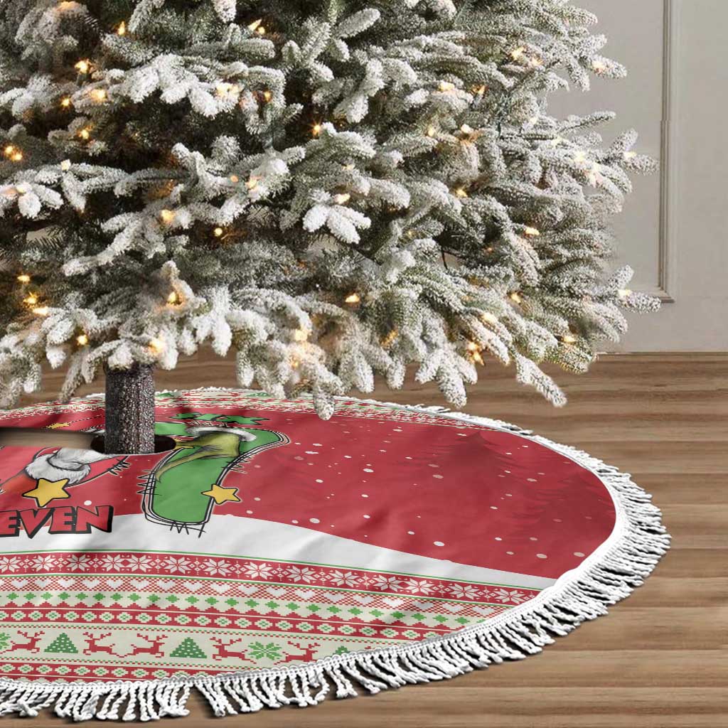 Funny Six Seven Meme Christmas Tree Skirt Merry 67 Mas - Wonder Print Shop