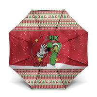 Funny Six Seven Meme Christmas Umbrella Merry 67 Mas - Wonder Print Shop