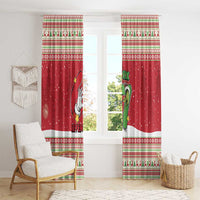 Funny Six Seven Meme Christmas Window Curtain Merry 67 Mas - Wonder Print Shop