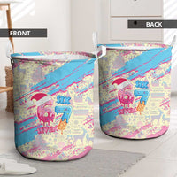 Six Seven Ice Cream Drip Laundry Basket 67 Funny Christmas Gen Alpha Slang - Wonder Print Shop