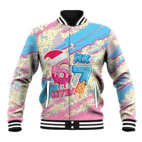 Six Seven Ice Cream Drip Baseball Jacket 67 Funny Christmas Gen Alpha Slang - Wonder Print Shop