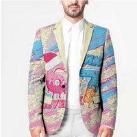 Six Seven Ice Cream Drip Blazer 67 Funny Christmas Gen Alpha Slang - Wonder Print Shop