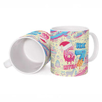 Six Seven Ice Cream Drip Ceramic Mug 67 Funny Christmas Gen Alpha Slang - Wonder Print Shop
