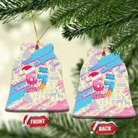 Six Seven Ice Cream Drip Ceramic Ornament 67 Funny Christmas Gen Alpha Slang - Wonder Print Shop