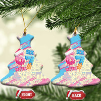Six Seven Ice Cream Drip Ceramic Ornament 67 Funny Christmas Gen Alpha Slang - Wonder Print Shop