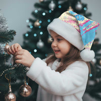 Six Seven Ice Cream Drip Christmas Santa Hat 67 Funny Christmas Gen Alpha Slang - Wonder Print Shop
