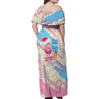 Six Seven Ice Cream Drip Family Matching Off Shoulder Maxi Dress and Hawaiian Shirt 67 Funny Christmas Gen Alpha Slang - Wonder Print Shop