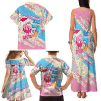 Six Seven Ice Cream Drip Family Matching Tank Maxi Dress and Hawaiian Shirt 67 Funny Christmas Gen Alpha Slang - Wonder Print Shop