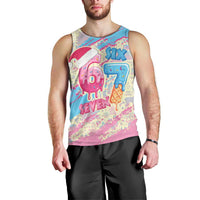 Six Seven Ice Cream Drip Men Tank Top 67 Funny Christmas Gen Alpha Slang - Wonder Print Shop