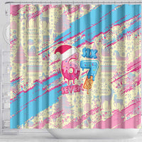 Six Seven Ice Cream Drip Shower Curtain 67 Funny Christmas Gen Alpha Slang - Wonder Print Shop