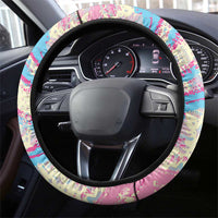 Six Seven Ice Cream Drip Steering Wheel Cover 67 Funny Christmas Gen Alpha Slang - Wonder Print Shop