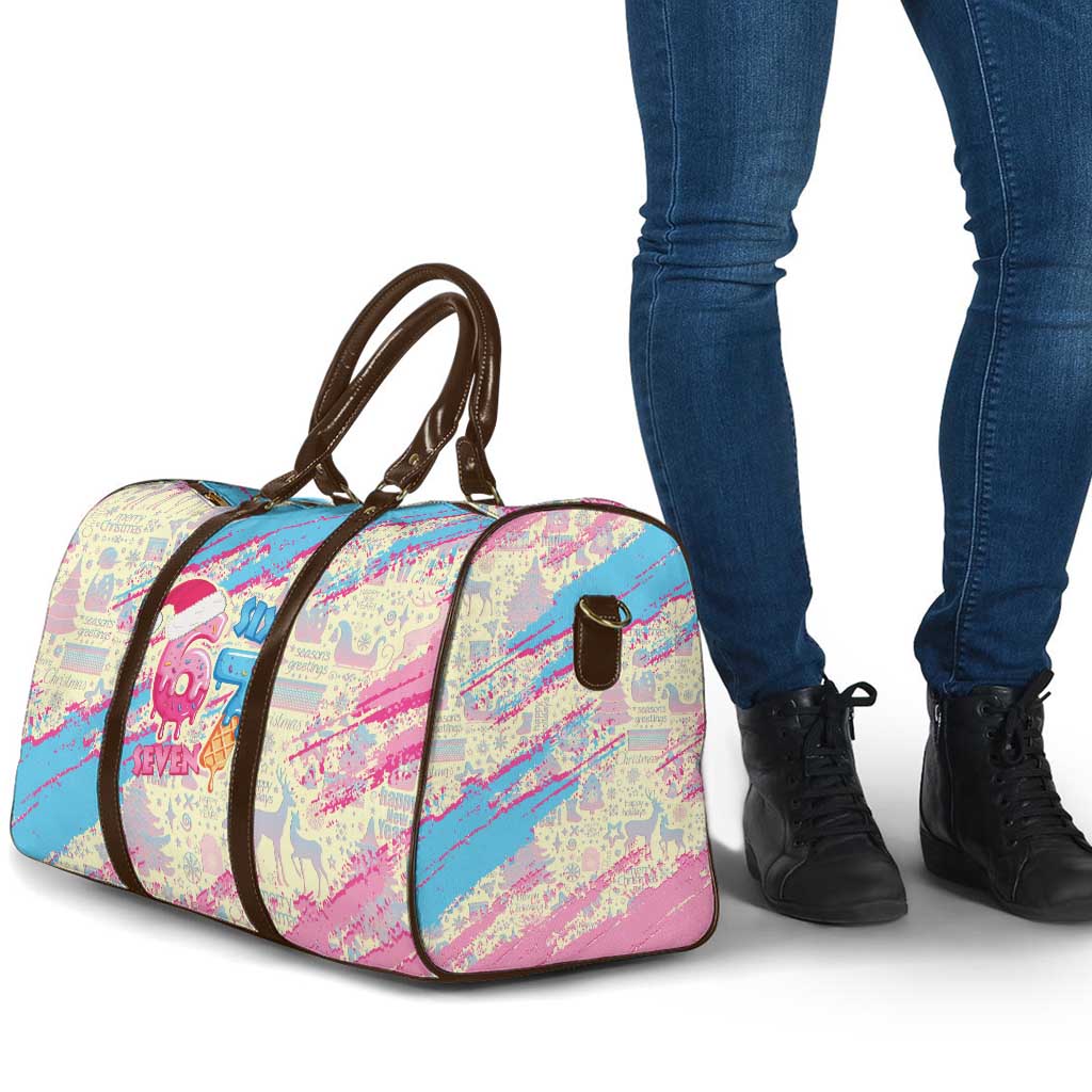 Six Seven Ice Cream Drip Travel Bag 67 Funny Christmas Gen Alpha Slang - Wonder Print Shop
