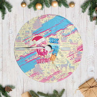 Six Seven Ice Cream Drip Tree Skirt 67 Funny Christmas Gen Alpha Slang - Wonder Print Shop