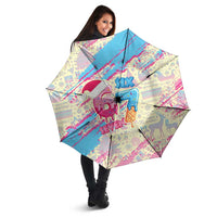 Six Seven Ice Cream Drip Umbrella 67 Funny Christmas Gen Alpha Slang - Wonder Print Shop