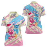 Six Seven Ice Cream Drip Women Polo Shirt 67 Funny Christmas Gen Alpha Slang - Wonder Print Shop