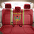 Custom Guinea Bissau Football Back Car Seat Cover Go Djurtus - Red Ver - Wonder Print Shop