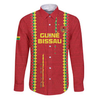 Custom Guinea Bissau Football Family Matching Tank Maxi Dress and Hawaiian Shirt Go Djurtus - Red Ver - Wonder Print Shop