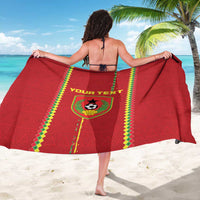 Custom Guinea Bissau Football Sarong Go Djurtus - Red Ver - Wonder Print Shop