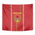 Custom Guinea Bissau Football Tapestry Go Djurtus - Red Ver - Wonder Print Shop