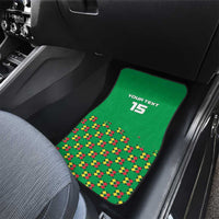Custom Guinea Bissau Football Car Mats Go Djurtus - Green Ver - Wonder Print Shop