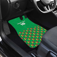 Custom Guinea Bissau Football Car Mats Go Djurtus - Green Ver - Wonder Print Shop