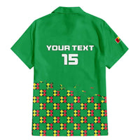 Custom Guinea Bissau Football Family Matching Mermaid Dress and Hawaiian Shirt Go Djurtus - Green Ver - Wonder Print Shop