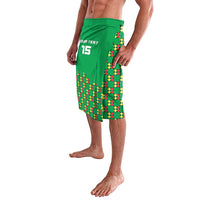 Custom Guinea Bissau Football Lavalava Go Djurtus - Green Ver - Wonder Print Shop