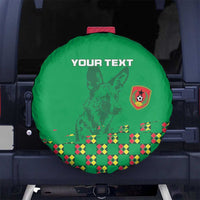 Custom Guinea Bissau Football Spare Tire Cover Go Djurtus - Green Ver - Wonder Print Shop