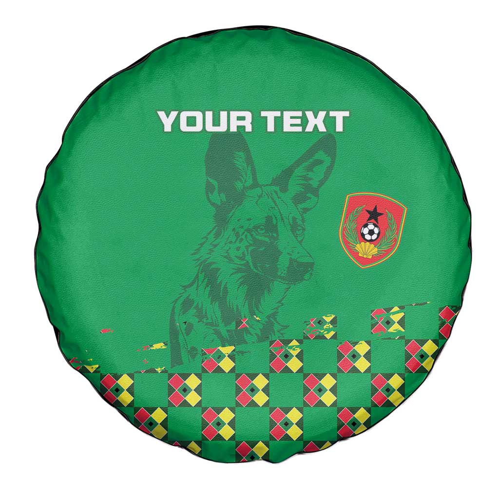 Custom Guinea Bissau Football Spare Tire Cover Go Djurtus - Green Ver - Wonder Print Shop