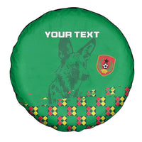 Custom Guinea Bissau Football Spare Tire Cover Go Djurtus - Green Ver - Wonder Print Shop