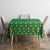 Custom Guinea Bissau Football Tablecloth Go Djurtus - Green Ver - Wonder Print Shop