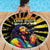 Reggae Legend Bob Beach Blanket Grunge Style - Wonder Print Shop