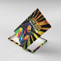 Reggae Legend Bob Canvas Wall Art Grunge Style - Wonder Print Shop