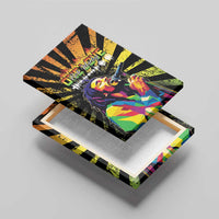Reggae Legend Bob Canvas Wall Art Grunge Style - Wonder Print Shop