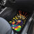 Reggae Legend Bob Car Mats Grunge Style - Wonder Print Shop