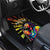 Reggae Legend Bob Car Mats Grunge Style - Wonder Print Shop