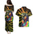 Reggae Legend Bob Couples Matching Puletasi and Hawaiian Shirt Grunge Style - Wonder Print Shop