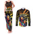 Reggae Legend Bob Couples Matching Tank Maxi Dress and Long Sleeve Button Shirt Grunge Style - Wonder Print Shop