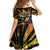 Reggae Legend Bob Family Matching Off Shoulder Maxi Dress and Hawaiian Shirt Grunge Style - Wonder Print Shop