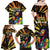 Reggae Legend Bob Family Matching Off Shoulder Maxi Dress and Hawaiian Shirt Grunge Style - Wonder Print Shop