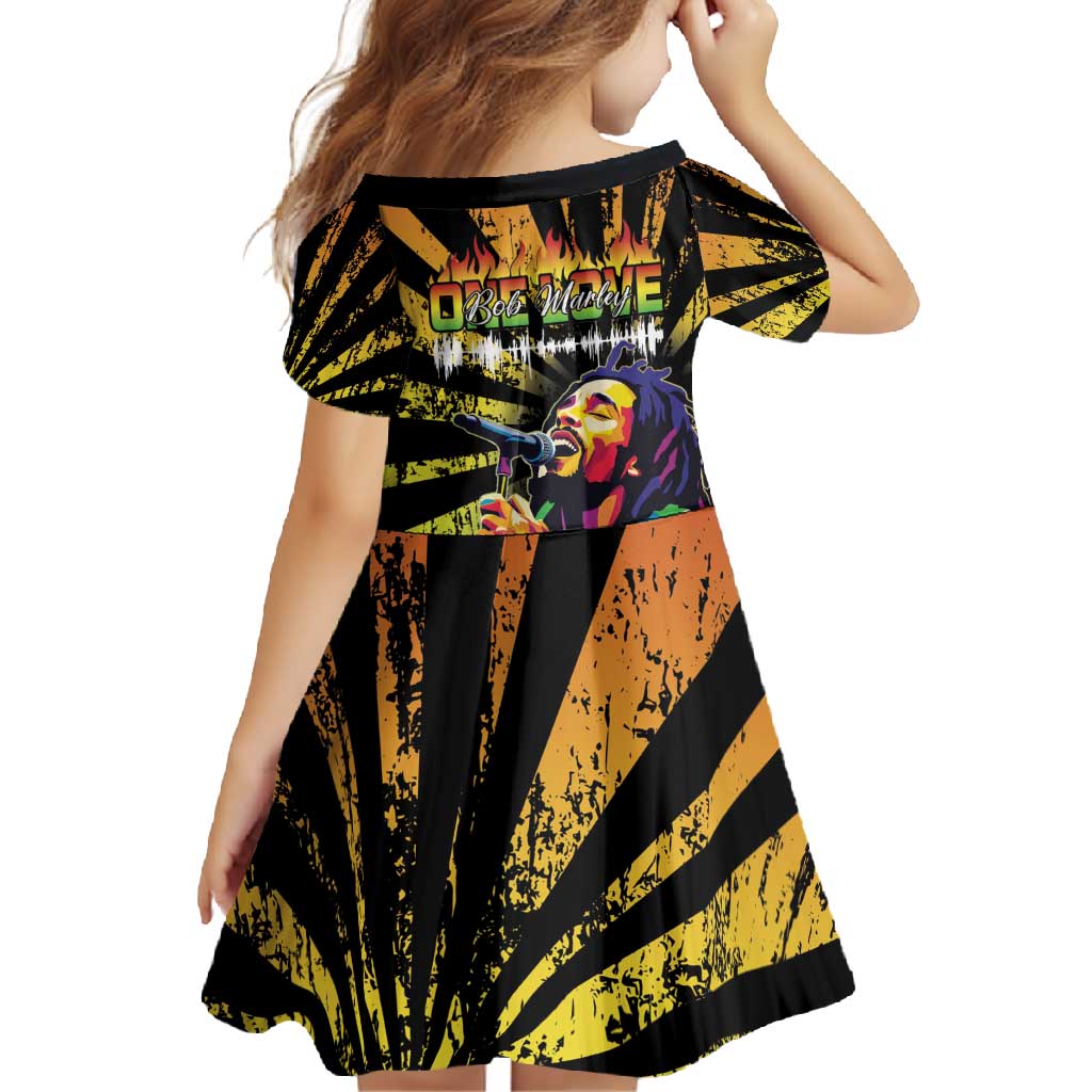 Reggae Legend Bob Family Matching Summer Maxi Dress and Hawaiian Shirt Grunge Style - Wonder Print Shop