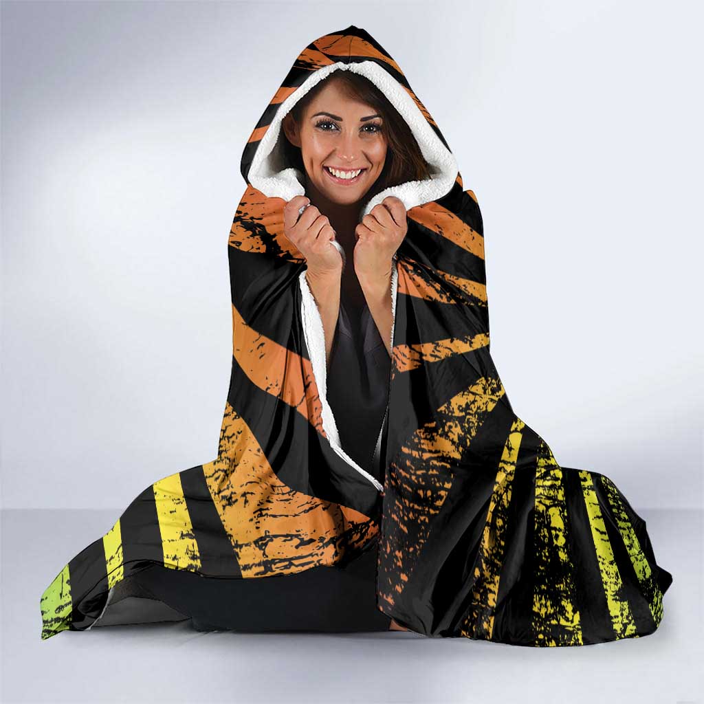 Reggae Legend Bob Hooded Blanket Grunge Style