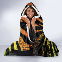 Reggae Legend Bob Hooded Blanket Grunge Style