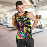 Reggae Legend Bob Men Tank Top Grunge Style - Wonder Print Shop