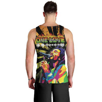 Reggae Legend Bob Men Tank Top Grunge Style - Wonder Print Shop