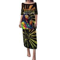 Reggae Legend Bob Puletasi Grunge Style - Wonder Print Shop