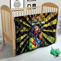 Reggae Legend Bob Quilt Grunge Style - Wonder Print Shop