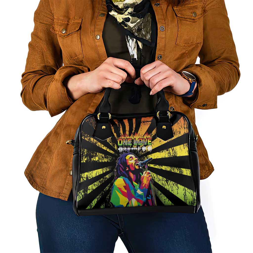 Reggae Legend Bob Shoulder Handbag Grunge Style