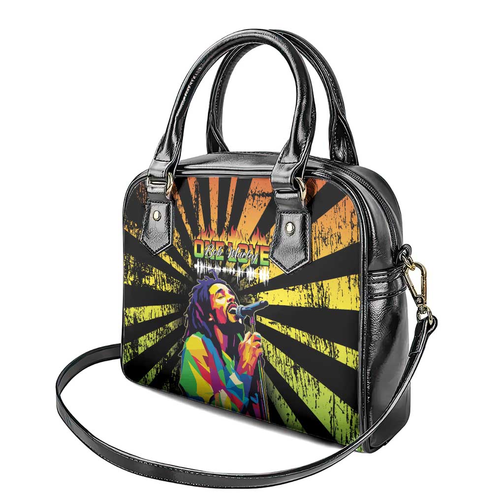 Reggae Legend Bob Shoulder Handbag Grunge Style