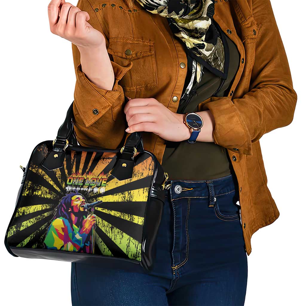 Reggae Legend Bob Shoulder Handbag Grunge Style